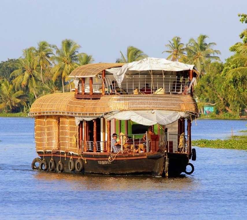 Serenity On The Backwaters