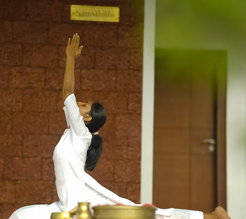 Sunset Yoga By The Backwaters