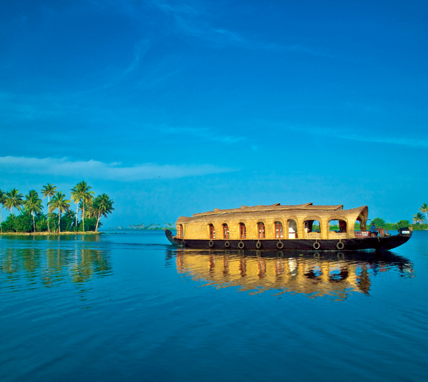 Serenity On The Backwaters