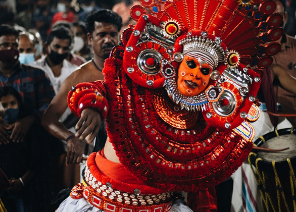 The Divine Artistry Of Theyyam